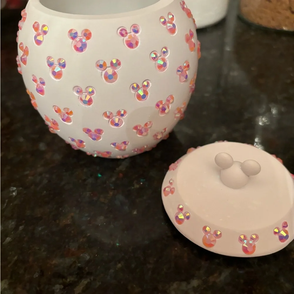 Disney lidded bling Mickey jar